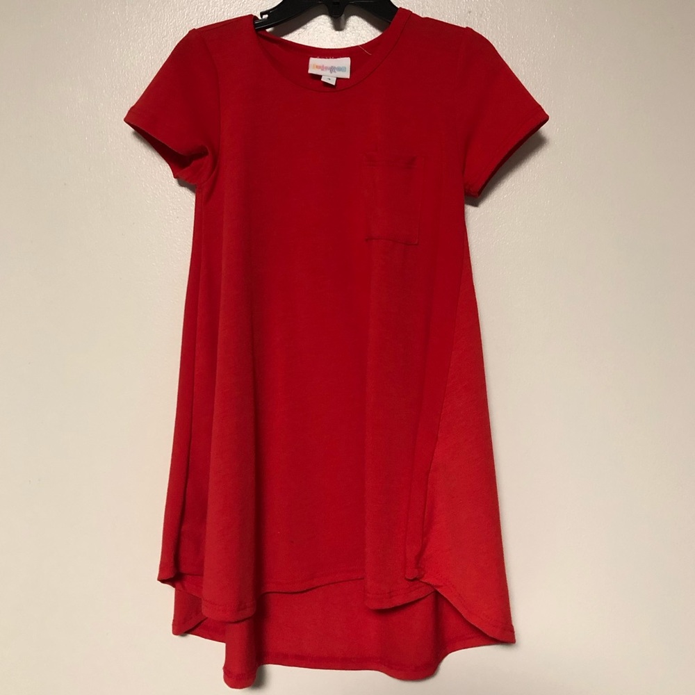 Lularoe red scarlet dress